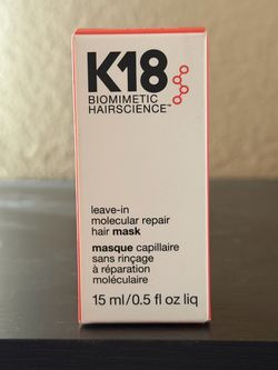 K18 Biomimetic Hairscience Leave In Molecular Repair Hair Mask 1.7 Fl Oz