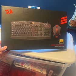 Red Dragon Keyboard And Mouse