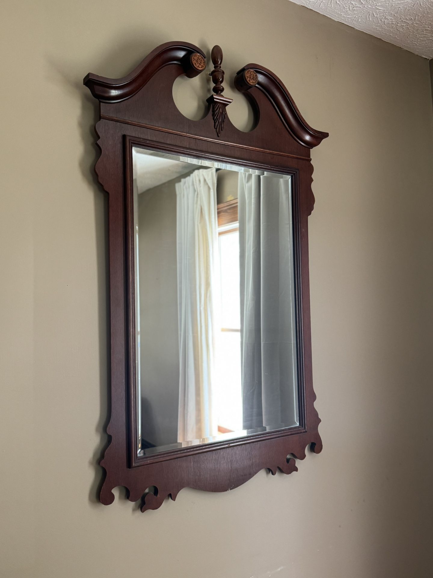 Wooden Mirror