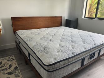 Serta King Mattress In New Conditions