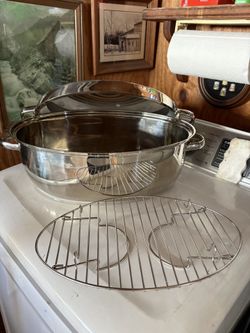 24 Inch Element Stainless Steel Roaster