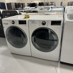 New Washer Dryer Set LG 1 Year Warranty 