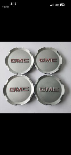 (4) 2010-2015 GMC Terrain Wheel Center Cap Silver (contact info removed)