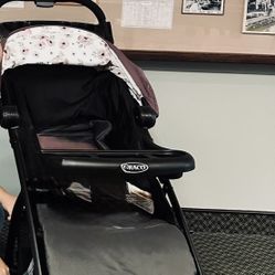 Graco Purple Stroller 