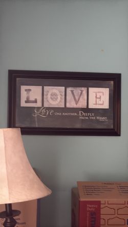 LOVE scripture Wall hanging