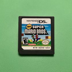 New Super Mario Bros DS for Nintendo 3DS video game console system or XL 2DS Lite