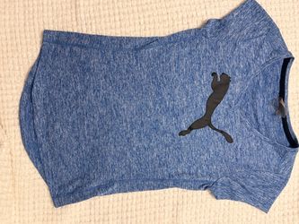 Puma Blue Active training T-Shirt