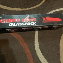 🔥 Cherry Bomb Glasspack Muffler – 87529CB – Brand New 