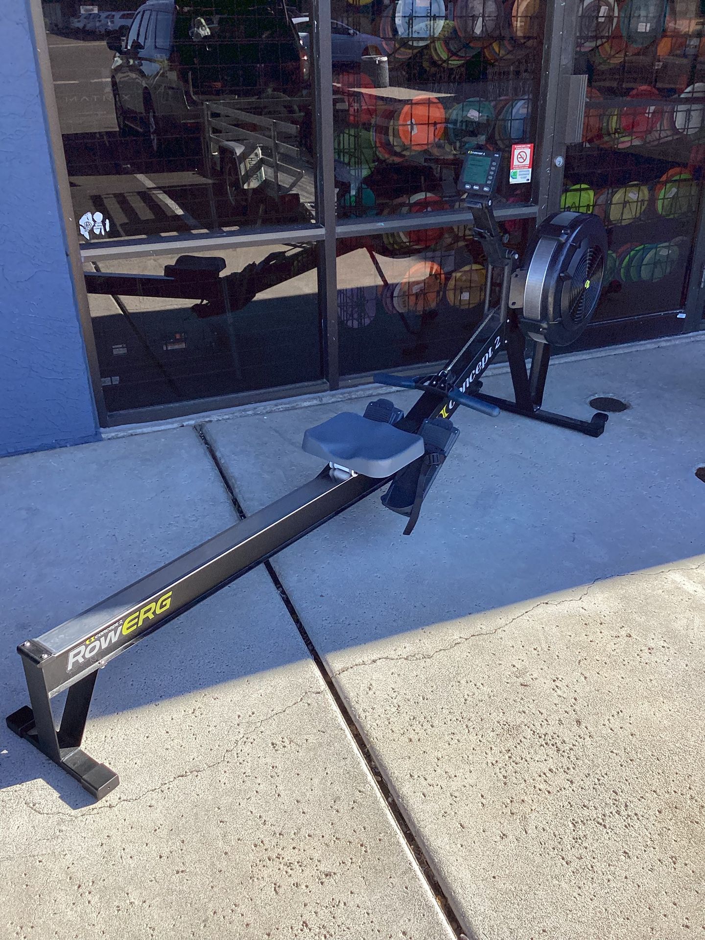 Concept 2 Row ERG Rowing Machine With ONLY 38255 Lifetime Meters