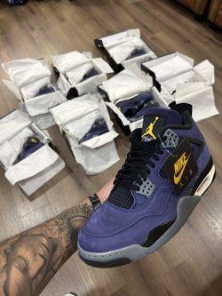 Jordan 4 Lakers