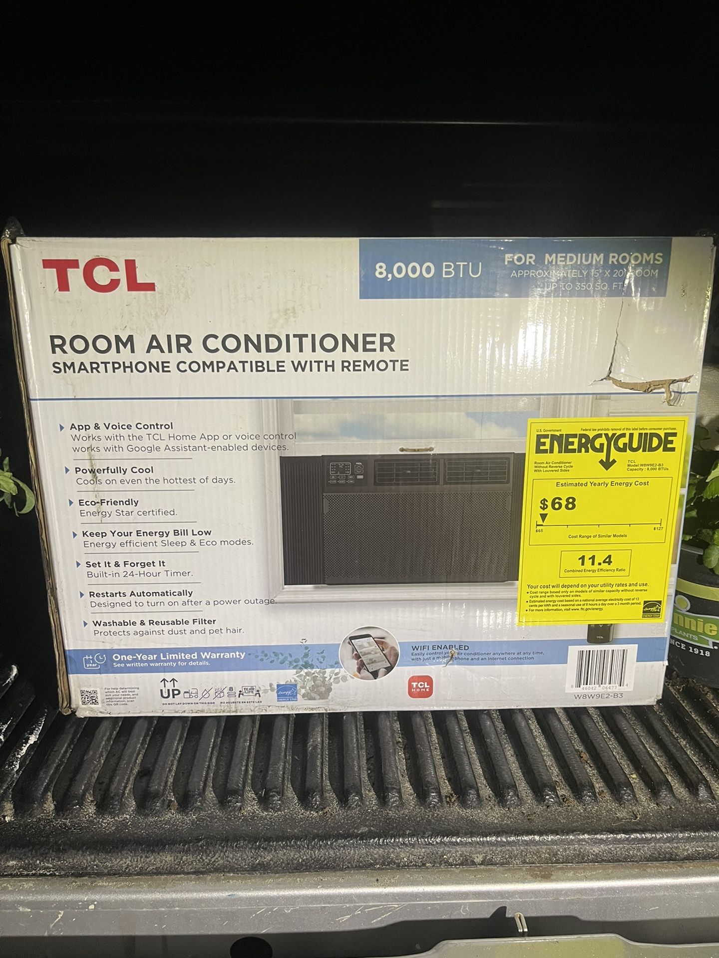 TCL 8K Window AC