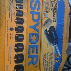 Spyder 14-Piece Carbide-tipped Arbored

Hole Saw Set. Item #911429 Model

#600880
