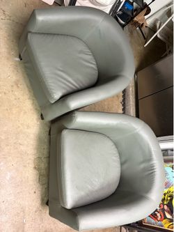 Matching Gray Accent Chairs (Set of 2)
