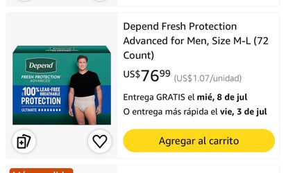 Pañales para adulto