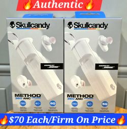 🔥Skullcandy Method 360 ANC Sound By Bose🔥$70 Each/FIRM ON PRICE 🔥Brand New Factory Sealed