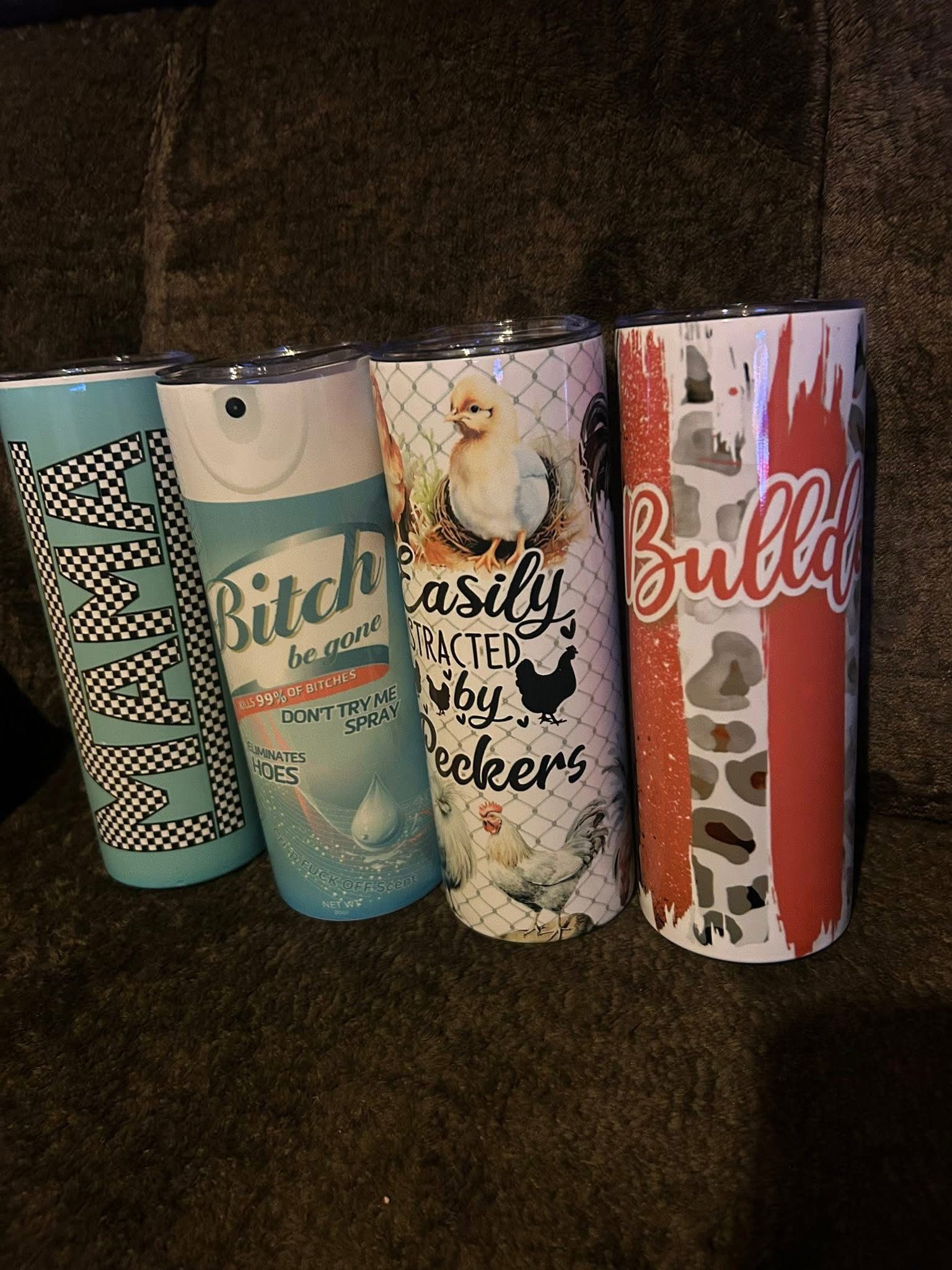 Custom tumbler cups