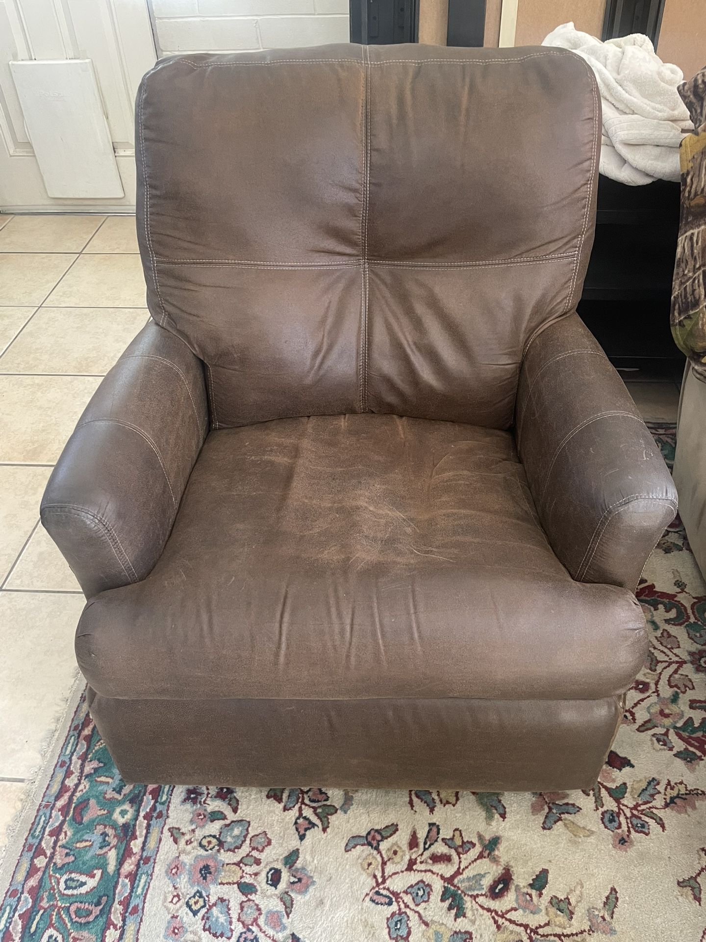 Brown Recliner