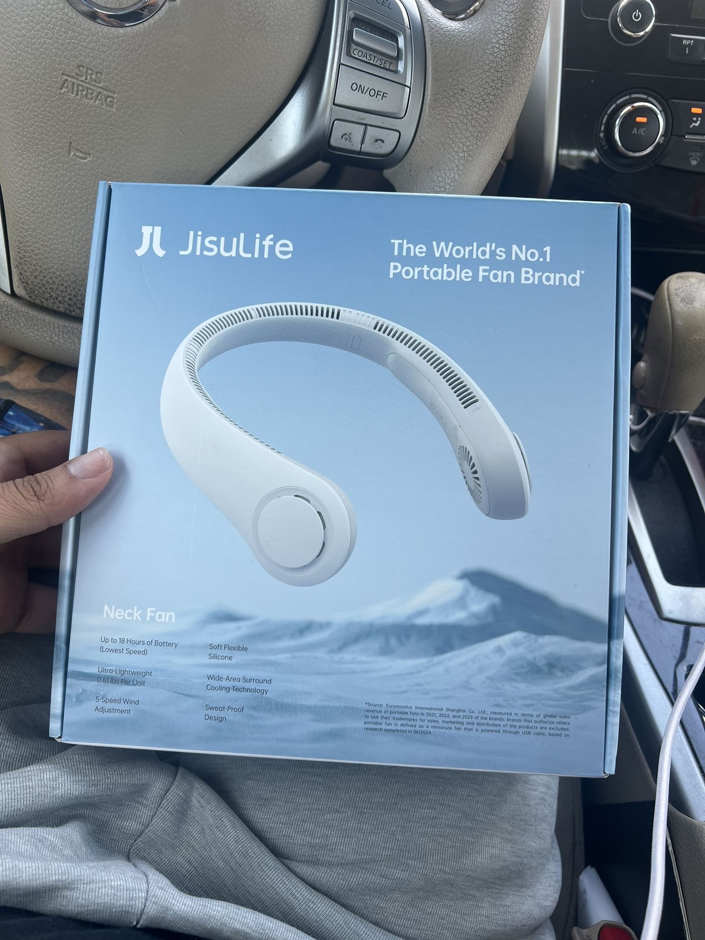 JisuLife Neck Fan Brand New
