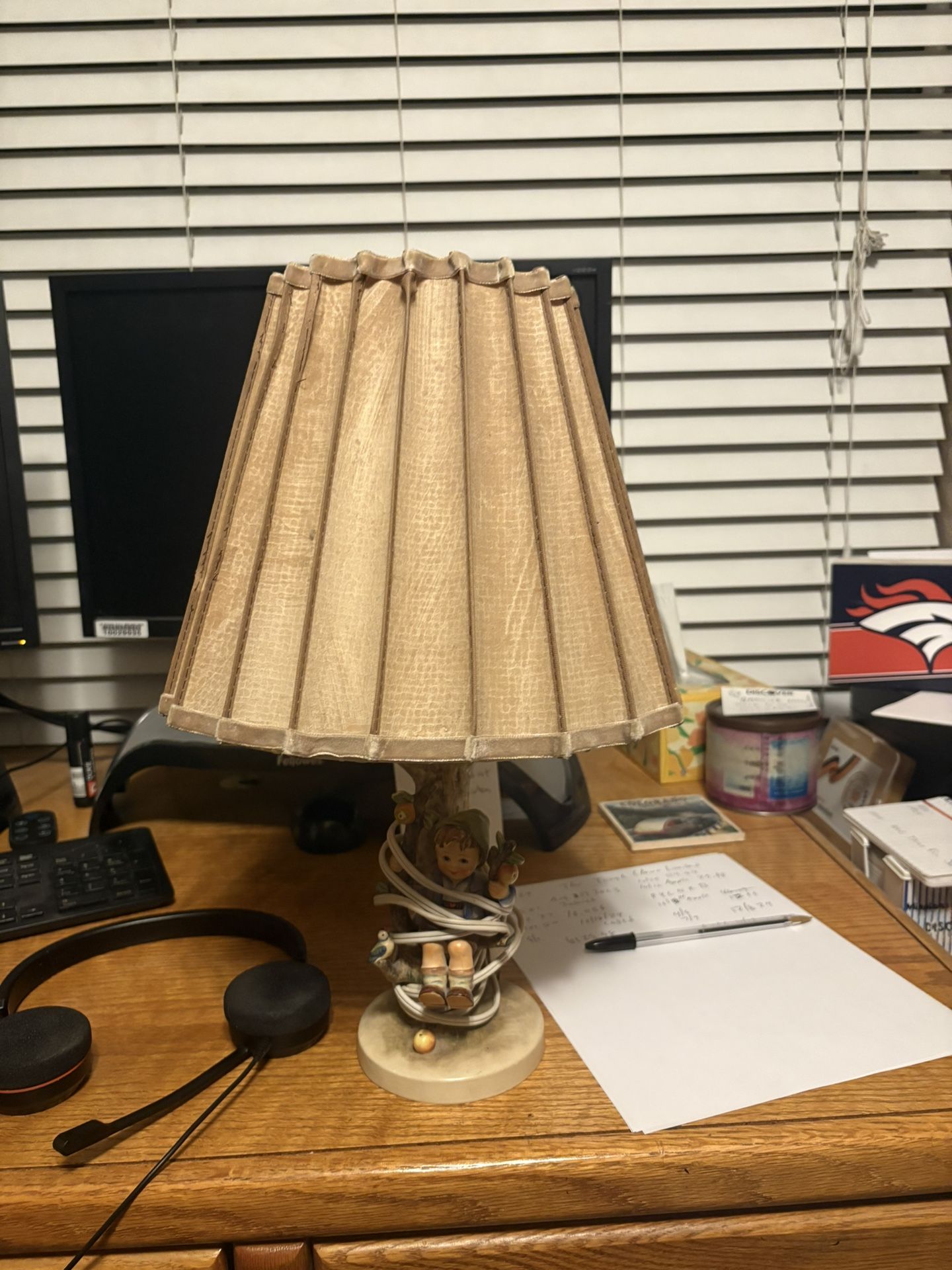 Hummel Apple Tree Boy Lamp