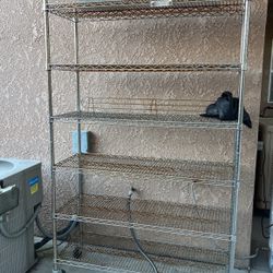 Metal Rolling Shelf 