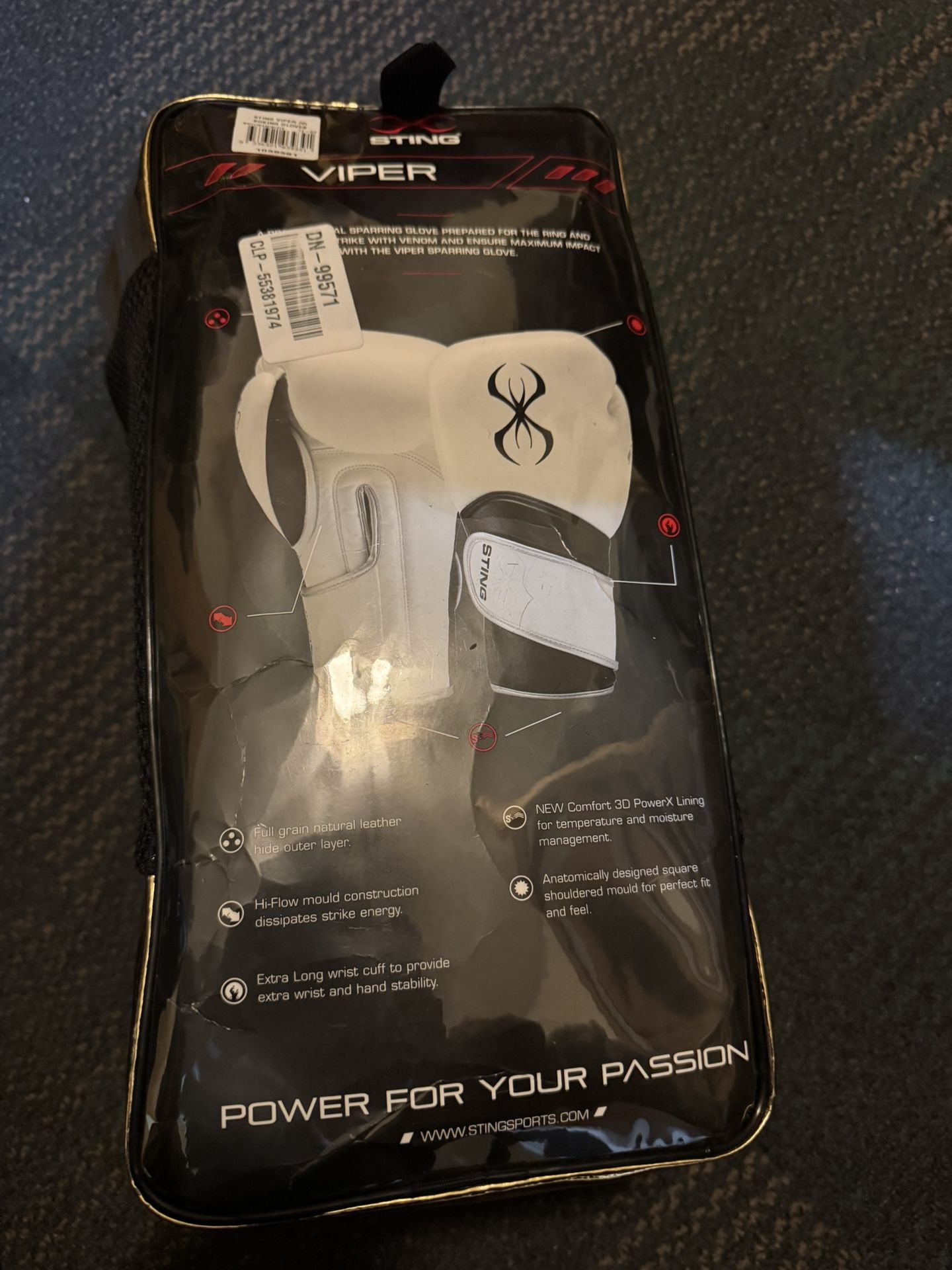 12OZ Sting Viper Sparring Gloves