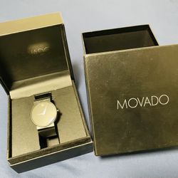 genuine movado watch for men