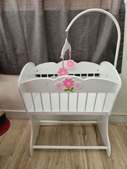 KidKraft Floral Fantasy Doll Cradle