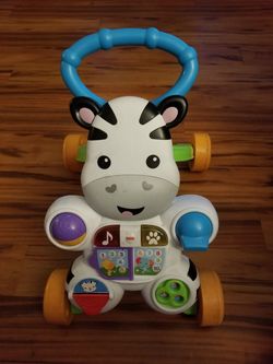 Fisher-price learn with me zebra.