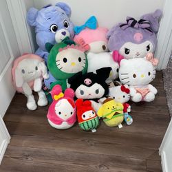 Hello Kitty Plushies And More 