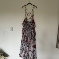 Modern floral dress 