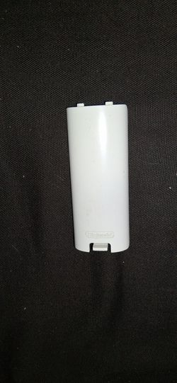 Wii controller battery cover