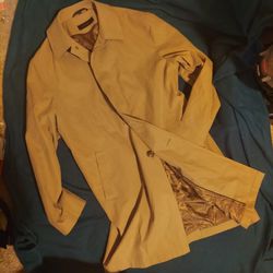 Joseph Abboud Trench Coat Men's Jacket Size Large