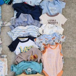 baby clothes LOT (0-3m)