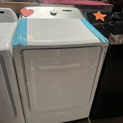 Gas Dryer Samsung White W 27”