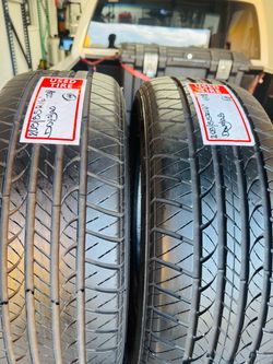 Two 2️⃣ Used Tires 🛞 Good Condition Douglas 205/55R16