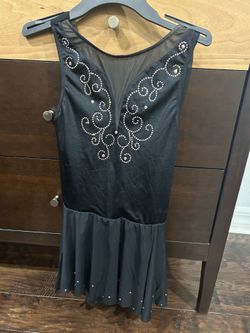 Black customs dress size medium adult