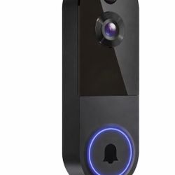 Black GL2K Wireless Camera, Multi-combination Smart Doorbell, 166° Wide-angle Video Surveillance, Two-way Voice Intercom, Cloud Storage,