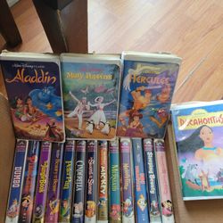 Disney VHS Videos