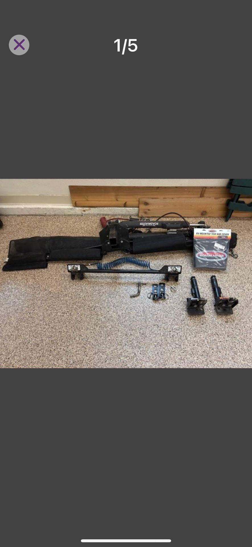 Road master Hitch/tow Bar Bundle