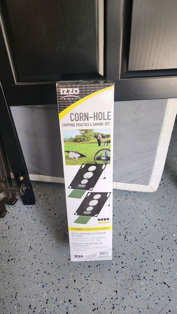 Izzo Corn-Hole Chipping Practice & Gaming Set