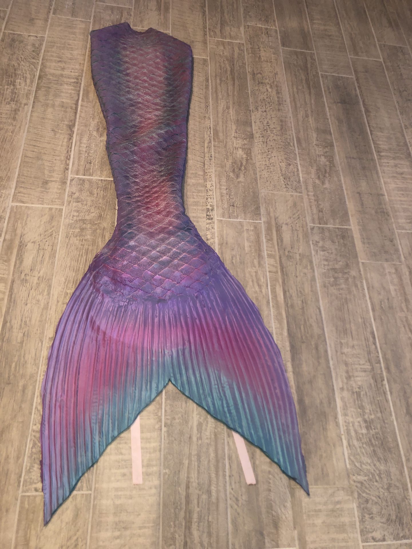 Silicone mermaid tail cosplay costume