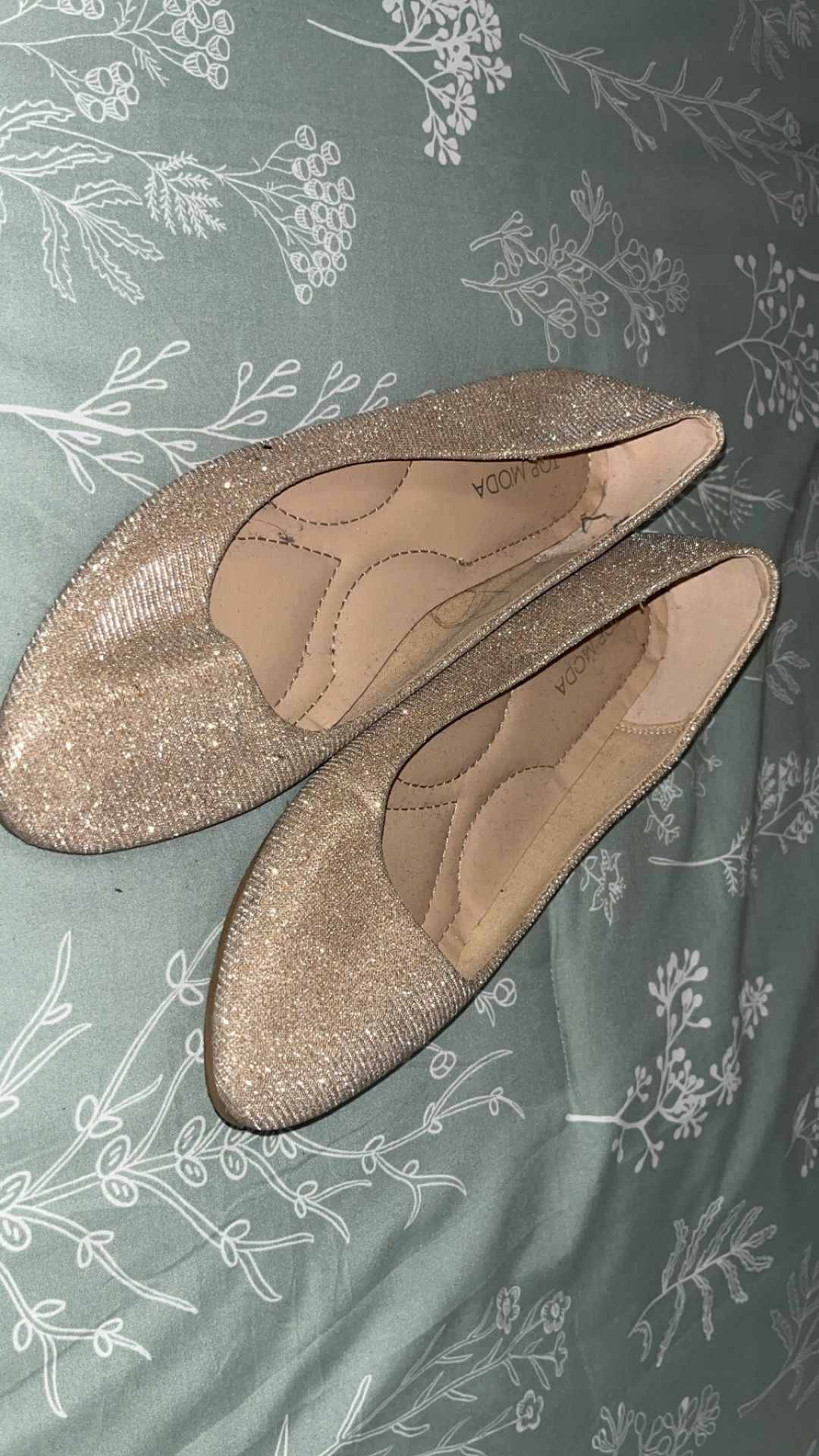 Flats worn twice