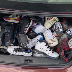 Jordans Nike Ect For Sale Lot Of Shoes 
