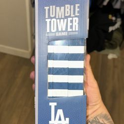 Dodgers Jenga 