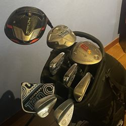 Golf Bag And Clubs