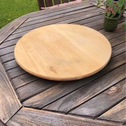Solid Wood Lazy Susan 