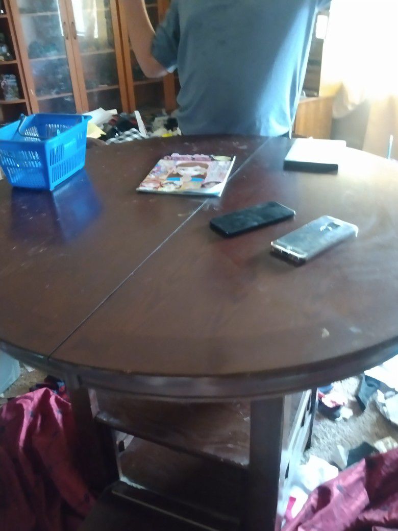  Tall Breakfast Table For Kitchen, No Chairs 
