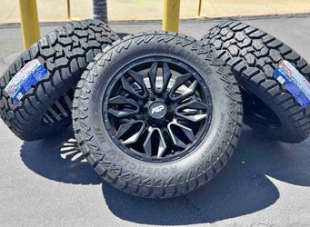 20" 5x127 Jeep Wrangler JL Gladiator Rubicon AGP Wheels Tires Rims