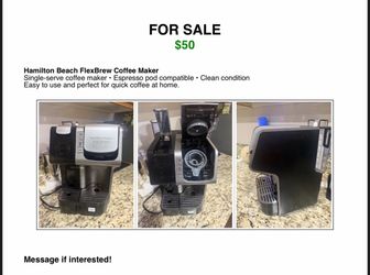 Hamilton beach flexbrew