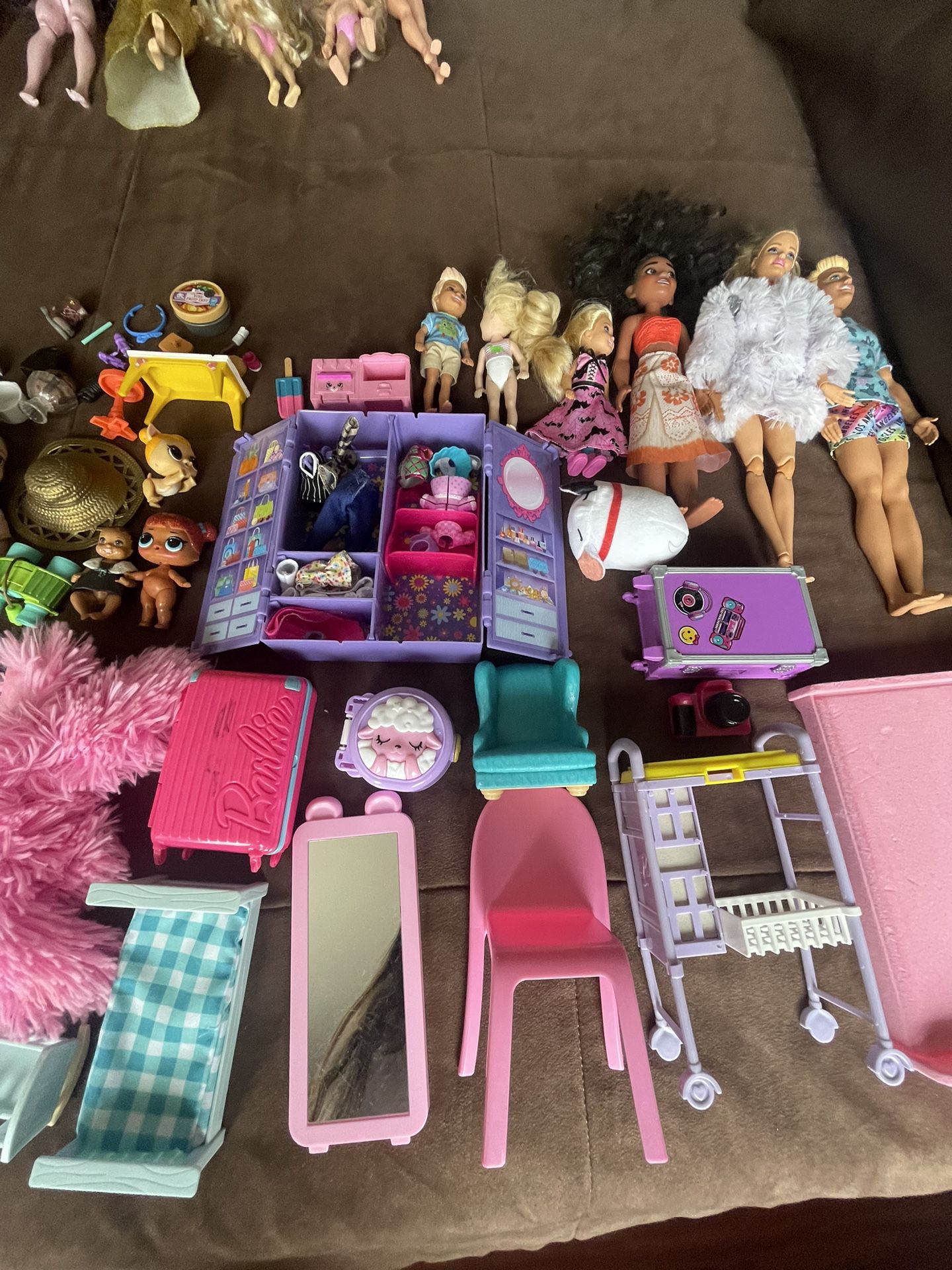 Barbie Set With House 